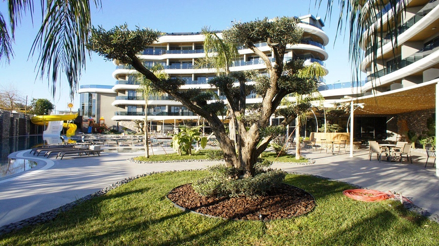 Neue Luxusanlage in der Nähe des Meeres in Kargicak Neue Luxusanlage in der Nähe des Meeres in Kargicak