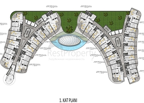 Neue Luxusanlage in der Nähe des Meeres in Kargicak Neue Luxusanlage in der Nähe des Meeres in Kargicak