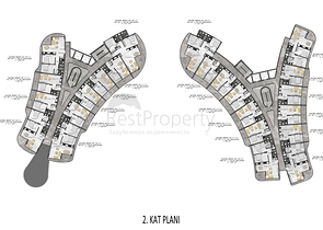 Neue Luxusanlage in der Nähe des Meeres in Kargicak Neue Luxusanlage in der Nähe des Meeres in Kargicak