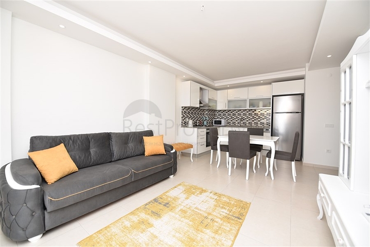 1+1 Wohnungen zur Miete in einem Komplex mit Hotelinfrastruktur in Avsallar