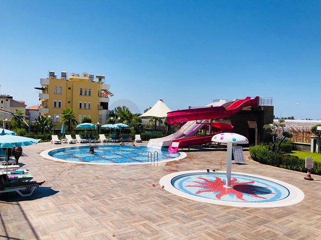 1+1 Wohnungen zur Miete in einem Komplex mit Hotelinfrastruktur in Avsallar