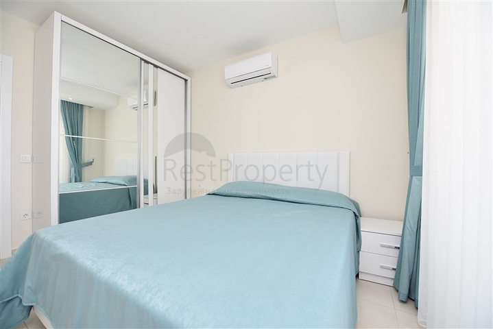 1+1 Wohnungen zur Miete in einem Komplex mit Hotelinfrastruktur in Avsallar