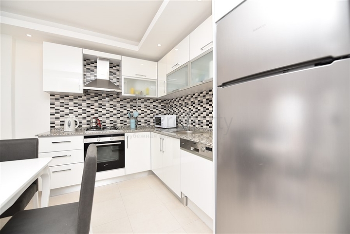 1+1 Wohnungen zur Miete in einem Komplex mit Hotelinfrastruktur in Avsallar