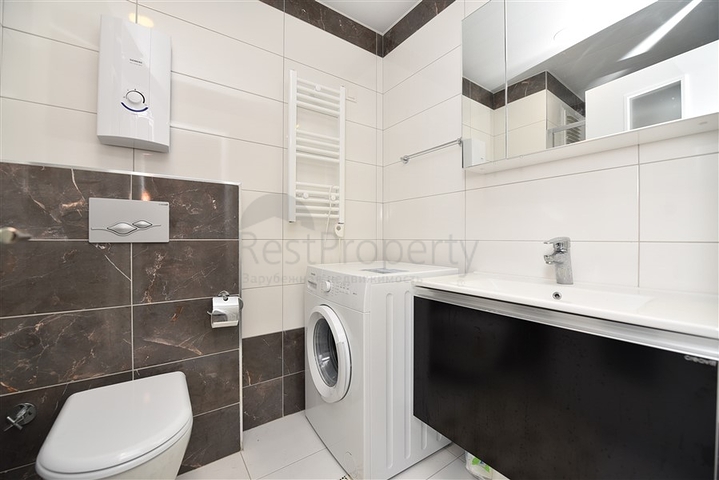 1+1 Wohnungen zur Miete in einem Komplex mit Hotelinfrastruktur in Avsallar