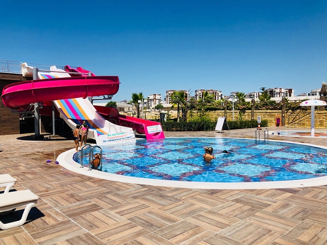 1+1 Wohnungen zur Miete in einem Komplex mit Hotelinfrastruktur in Avsallar