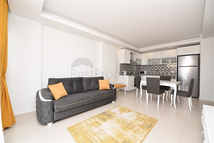 1+1 Wohnungen zur Miete in einem Komplex mit Hotelinfrastruktur in Avsallar