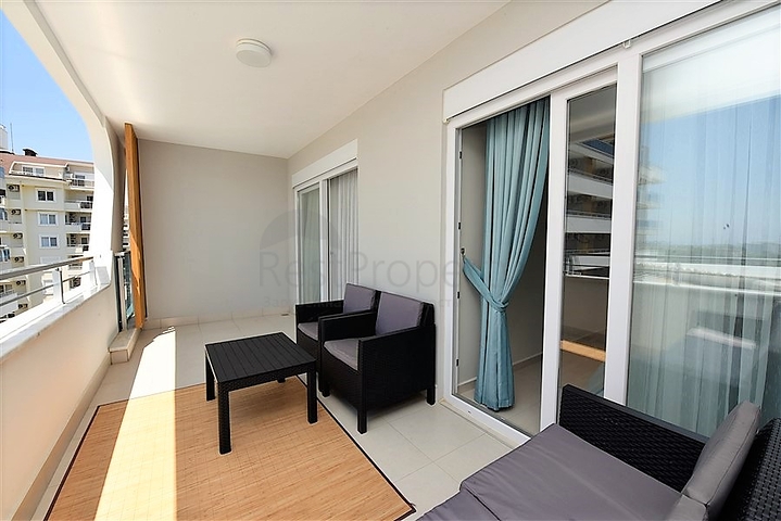 1+1 Wohnungen zur Miete in einem Komplex mit Hotelinfrastruktur in Avsallar