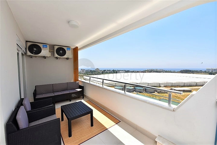 1+1 Wohnungen zur Miete in einem Komplex mit Hotelinfrastruktur in Avsallar