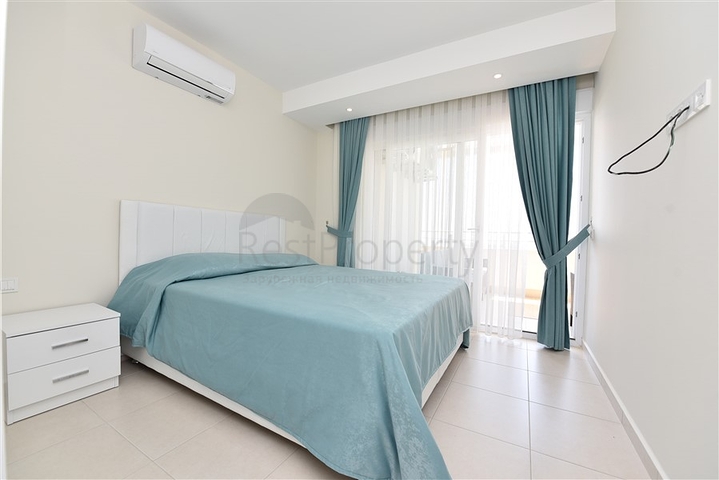 1+1 Wohnungen zur Miete in einem Komplex mit Hotelinfrastruktur in Avsallar