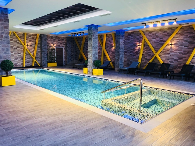 1+1 Wohnungen zur Miete in einem Komplex mit Hotelinfrastruktur in Avsallar