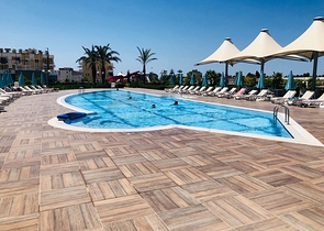 1+1 Wohnungen zur Miete in einem Komplex mit Hotelinfrastruktur in Avsallar