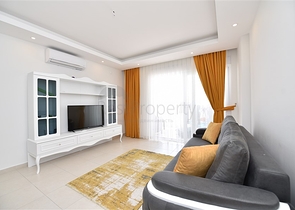 1+1 Wohnungen zur Miete in einem Komplex mit Hotelinfrastruktur in Avsallar