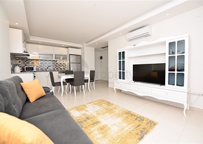 1+1 Wohnungen zur Miete in einem Komplex mit Hotelinfrastruktur in Avsallar