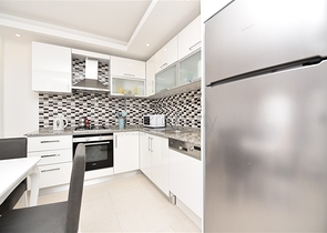 1+1 Wohnungen zur Miete in einem Komplex mit Hotelinfrastruktur in Avsallar