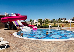 1+1 Wohnungen zur Miete in einem Komplex mit Hotelinfrastruktur in Avsallar