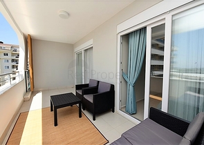 1+1 Wohnungen zur Miete in einem Komplex mit Hotelinfrastruktur in Avsallar