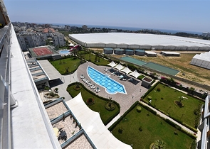 1+1 Wohnungen zur Miete in einem Komplex mit Hotelinfrastruktur in Avsallar