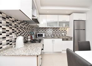 1+1 Wohnungen zur Miete in einem Komplex mit Hotelinfrastruktur in Avsallar