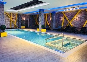 1+1 Wohnungen zur Miete in einem Komplex mit Hotelinfrastruktur in Avsallar