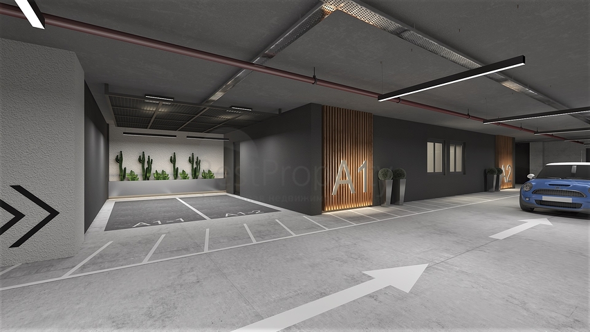 Villen in der Endphase des Baus in Konyaalti 