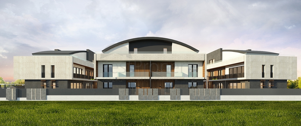 Villen in der Endphase des Baus in Konyaalti 