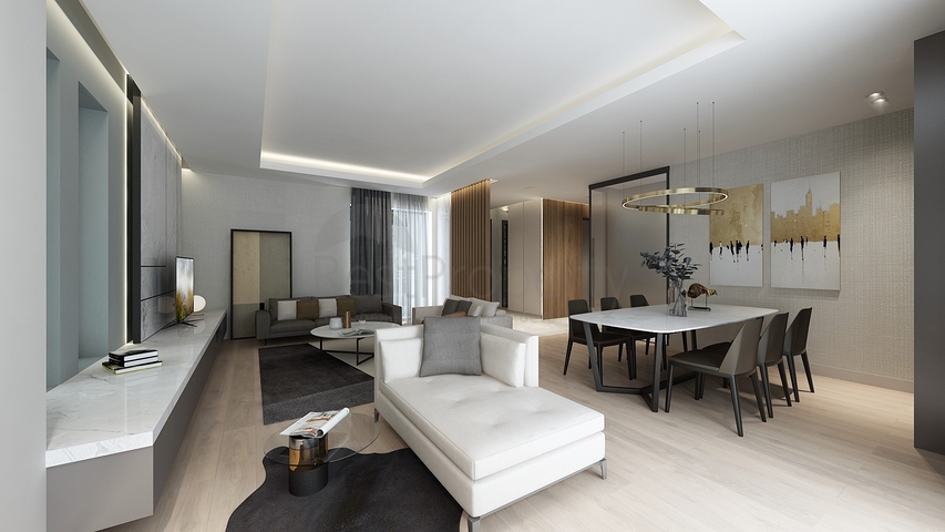 Villen in der Endphase des Baus in Konyaalti 