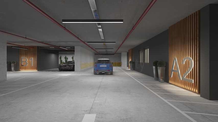 Villen in der Endphase des Baus in Konyaalti 