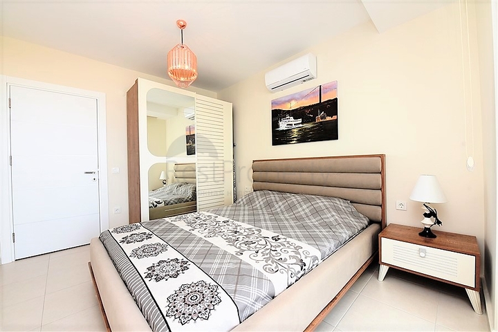 Vermietung einer Zweizimmerwohnung in Avsallar