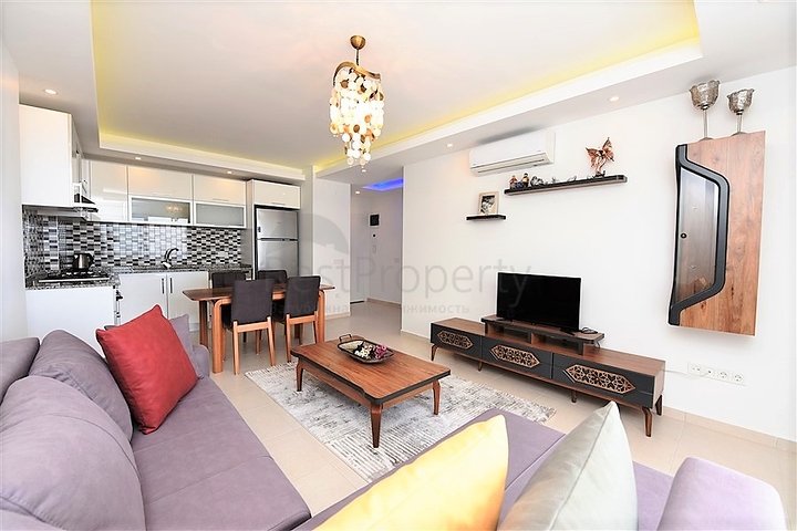 Vermietung einer Zweizimmerwohnung in Avsallar