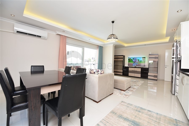 Geräumige 2+1 Wohnung zur Miete im europäischen Bezirk von Alanya