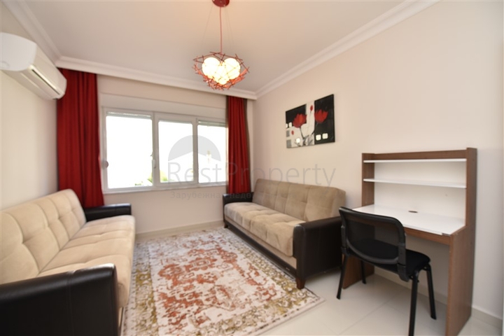 Geräumige 2+1 Wohnung zur Miete im europäischen Bezirk von Alanya