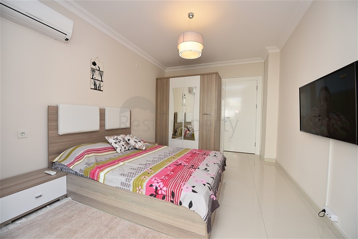 Geräumige 2+1 Wohnung zur Miete im europäischen Bezirk von Alanya