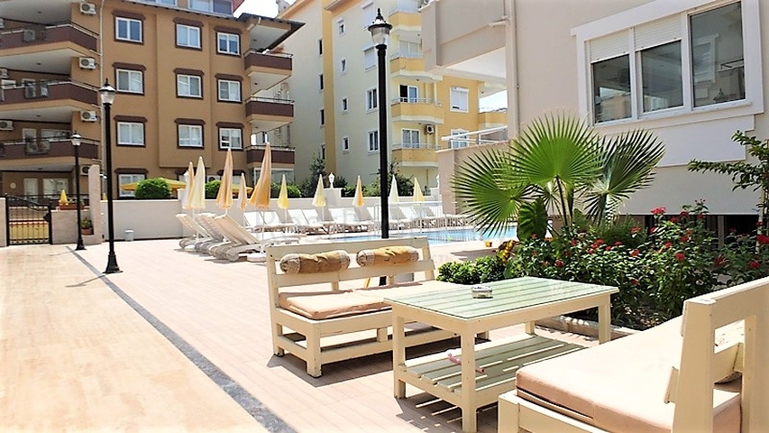 Geräumige 2+1 Wohnung zur Miete im europäischen Bezirk von Alanya