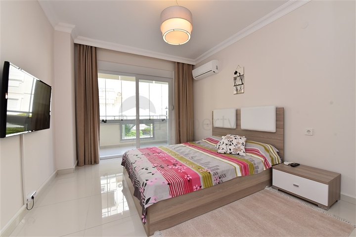 Geräumige 2+1 Wohnung zur Miete im europäischen Bezirk von Alanya