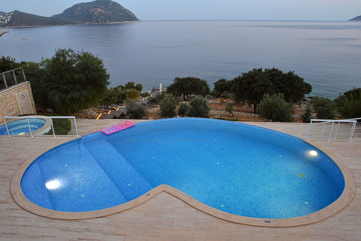 Exklusive 5+1 Villen mit Meerblick in Kalkan Exklusive 5+1 Villen mit Meerblick in Kalkan