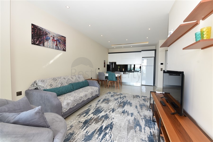 1+1 Wohnung zur Miete in einem gut ausgestatteten Komplex.