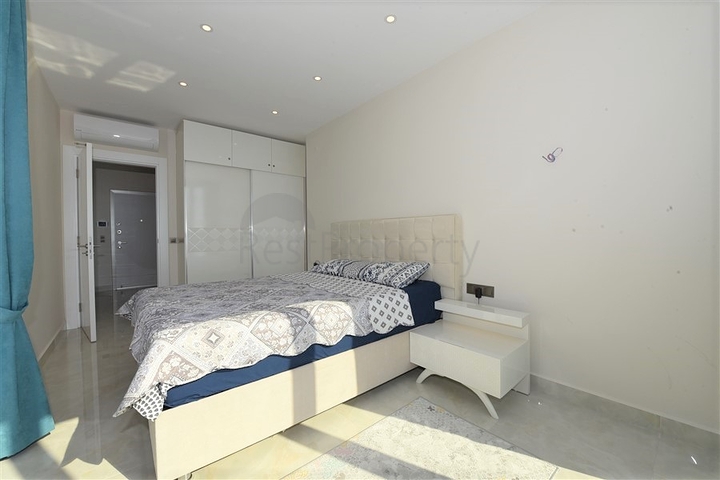 1+1 Wohnung zur Miete in einem gut ausgestatteten Komplex.