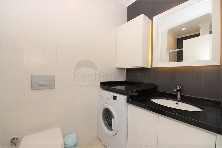 1+1 Wohnung zur Miete in einem gut ausgestatteten Komplex.