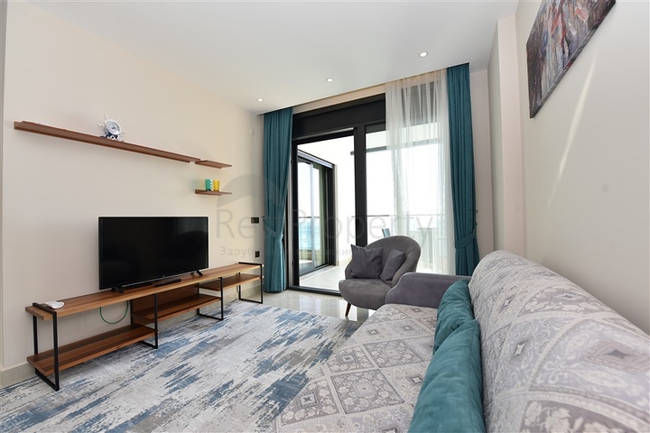 1+1 Wohnung zur Miete in einem gut ausgestatteten Komplex.