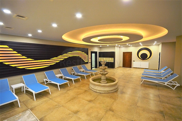 1+1 Wohnung zur Miete in einem gut ausgestatteten Komplex.