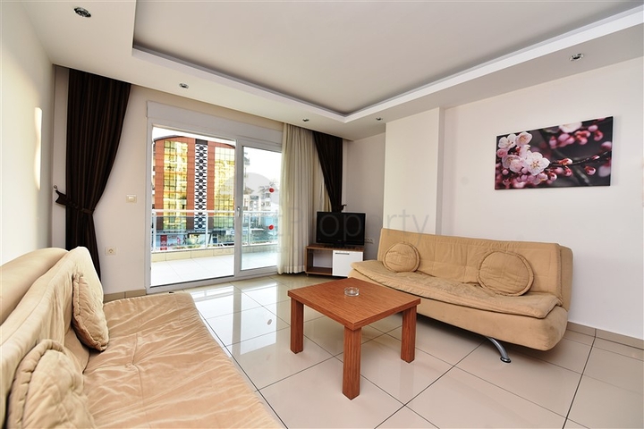 Möblierte Wohnung mit zwei Schlafzimmern zu vermieten