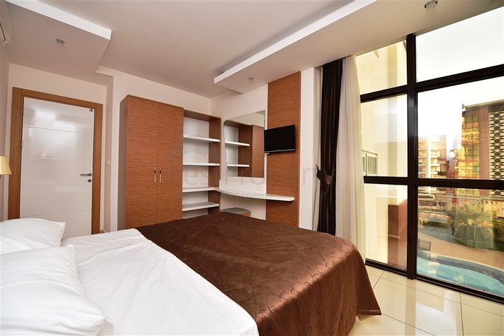 Möblierte Wohnung mit zwei Schlafzimmern zu vermieten