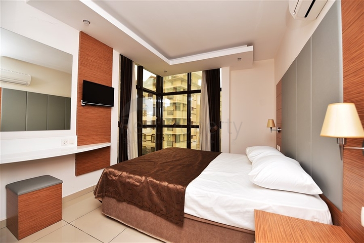 Möblierte Wohnung mit zwei Schlafzimmern zu vermieten