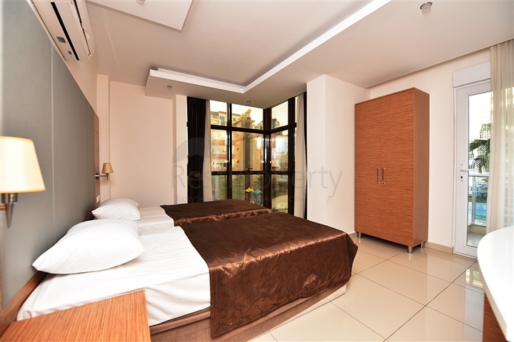 Möblierte Wohnung mit zwei Schlafzimmern zu vermieten