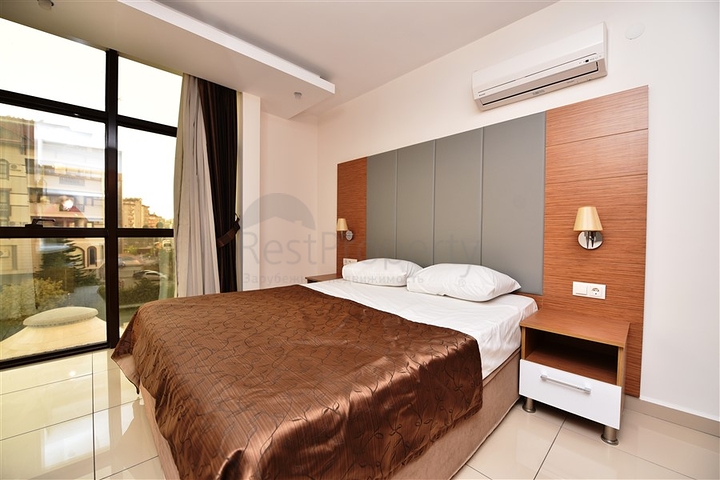 Möblierte Wohnung mit zwei Schlafzimmern zu vermieten