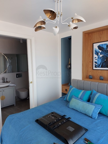 Komplex moderner Villen an der Ägäis in Bodrum