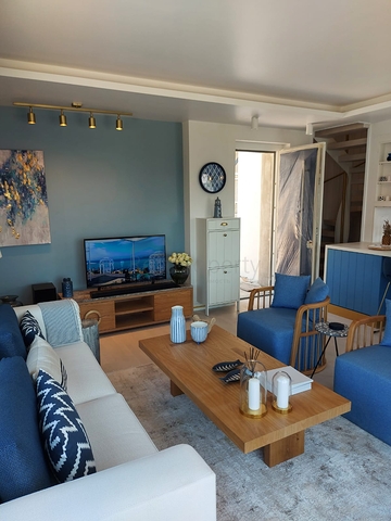 Komplex moderner Villen an der Ägäis in Bodrum