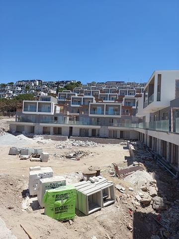 Komplex moderner Villen an der Ägäis in Bodrum