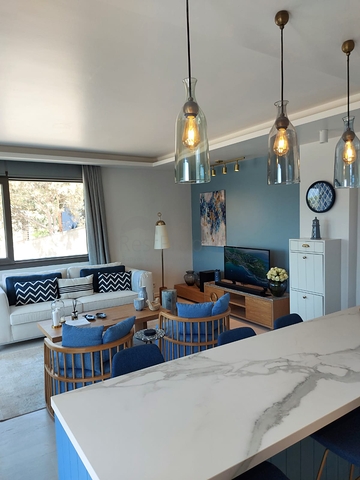 Komplex moderner Villen an der Ägäis in Bodrum