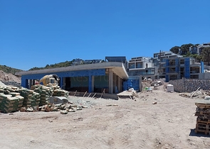 Komplex moderner Villen an der Ägäis in Bodrum